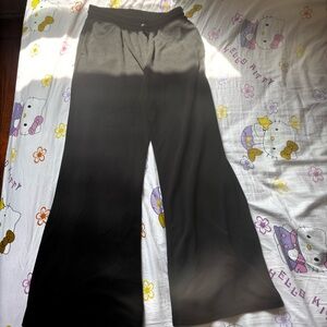 Primark Black Wide-Leg Pants with Elegant Flow